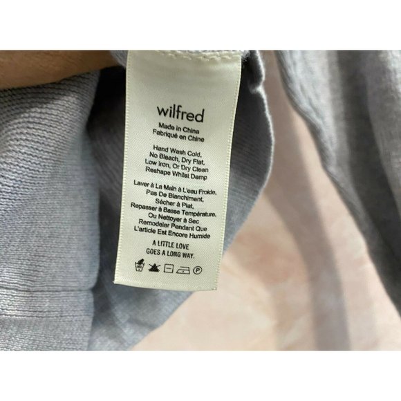 Wilfred Women's merino wool turtleneck sweater - Picture 2 of 3